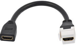 HDMI Keystone 15cm pigtail