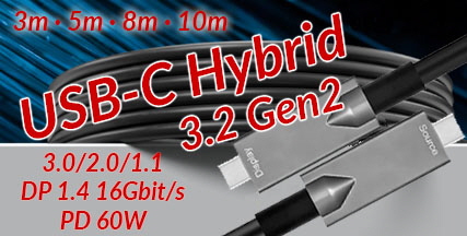 USB-C 3.2 Gen2 Hybrid