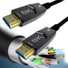 HDMI 2.1 Optisk Hybridkabel 8K