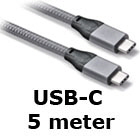 USB-C 5m Data-Video-PD100W