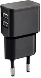 USB laddare Dual 2,4A
